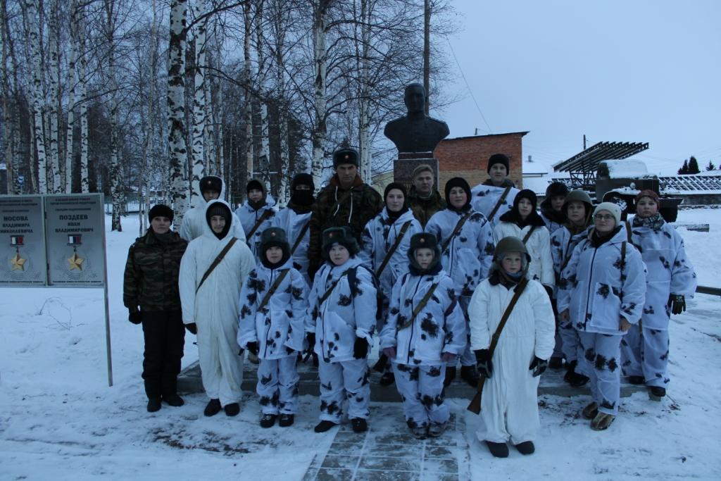 В кадетской школе прошел полевой военно-тактический выход, посвященный Дню Героев Отечества.