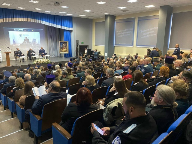 Кадетская школа приняла участие в международных Рождественских образовательных чтениях в Москве.