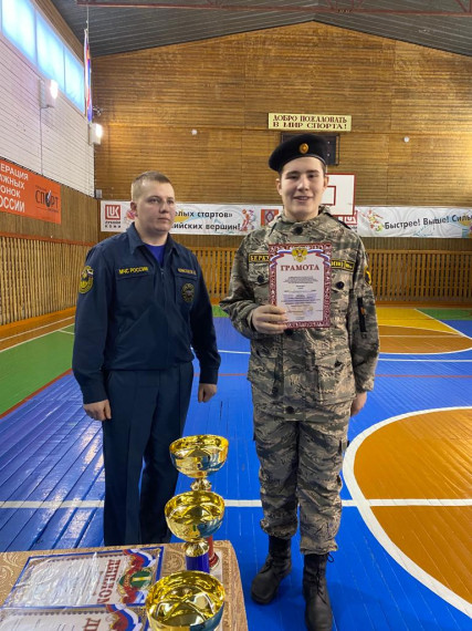 Кадетская школа одержала победу в районной игре «Орленок».