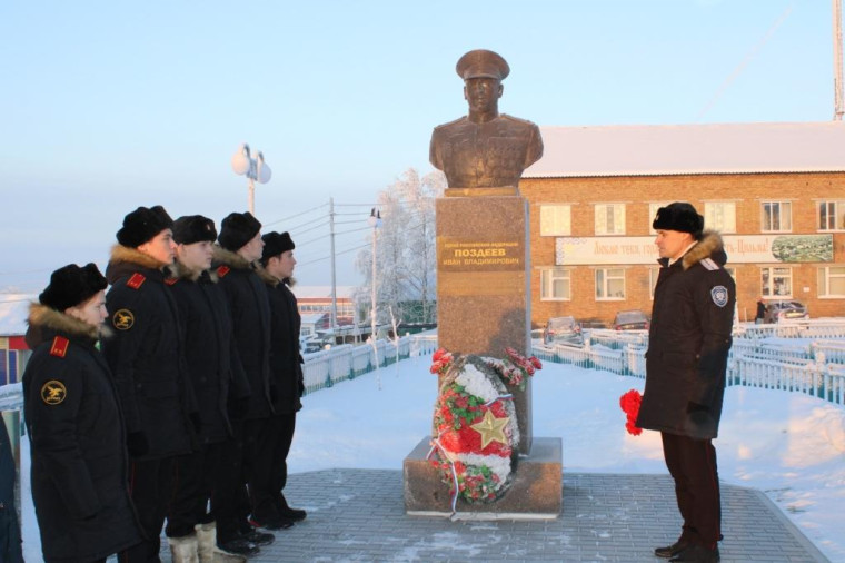 В кадетской школе прошли памятные мероприятия, посвященные Дню Рождения Героя России гвардии подполковника Ивана Владимировича Поздеева.